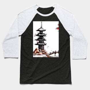 Japan tower bridge Baseball T-Shirt